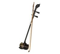 Chinese Erhu Instrument Black Sandalwood Octagonal Thin-waisted Erhu Chinese Traditional 2-string Erhu Instrument With Case