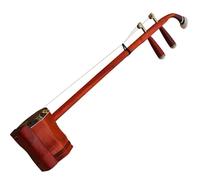 Chinese Erhu Instrument Handmade Red Rosewood Copper Shaft Hexagonal Erhu Traditional Chinese String Instrument With Bow