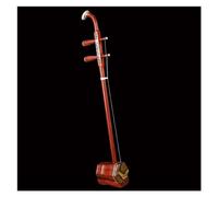 Chinese Erhu Instrument Red Sandalwood Curved Headstock Standard Hexagonal Erhu Chinese Traditional Erhu With Accessories