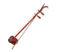 Chinese Erhu, Red Sandalwood Hexagonal Erhu Chinese Instrument Steel Strings Accessories Pro & Beginner