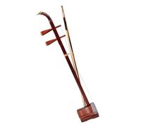 Chinese Erhu, Rosewood Hexagonal Yuehu Erhu Traditional Chinese With Case & Accessories