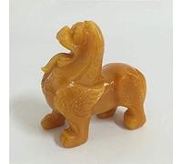 Chinese Feng Shui Buddha Brave Statue Troops Man-Made Jade Stone Craft Animal Figurines Sculptures Home Decoration Accessories 121