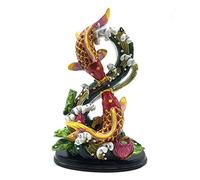 Chinese Feng Shui Fish Statue Feng Shui Decor Home Office Decoration Tabletop Decor Ornaments Good Lucky Gifts