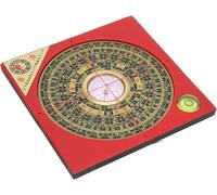 Chinese Feng Shui Luo Pan, Geomantic Omen Compass, Eight Diagram Compass for Surveying Feng Shui, Evil Spirits Exorcism with Clear Scale, Durable Metal and ABS Material for Gift Gi Nice and Clever
