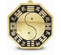 Chinese Feng Shui Mirror,Dent Bagua Taoist Talisman for Home Decoration Ornament Mirror