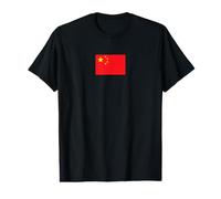 Chinese Flag of China Value Graphic T-Shirt
