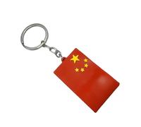 Chinese Flags Keychain Bag Charm Easy to Carry for Men Women Children Student Teacher Backpacks Handbag School Bag Student Backpack Charm