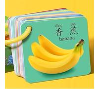 Chinese flashcards for beginners with pictures Color Flash Memory Cards Mandarin Simplified Character Edition Chinese characters English dimensions 3.5 x 3.5 in(1 box 45 sheets)