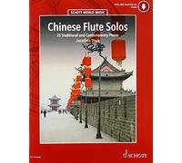Chinese Flute Solos: 15 Traditional and Contemporary Pi - French Language Sheet