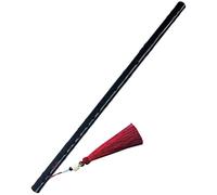 Chinese Flutes Beginners Bamboo Flute with Tassel Antique Dizi Piccolo Flute Traditional Chinese Musical Instrument for Kids Adults Black (Size : E Tone)