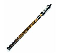 Chinese Flutes G/F Key Flute Bawu Bamboo Chinese Traditional Vertical Flauta Handmade Musical Instrument for Beginners and Music Lovers (Color : F Key with Bag)
