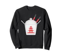 Chinese Food Box Takeout Box Costume Sweatshirt