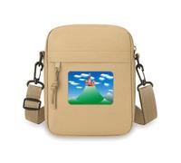 Chinese French Mountain Cloud Castle Crossbody Bag Cell Phone Purses Handbag Shoulder Mini Bag