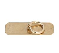 Chinese Furniture Antique Pattern Pure Copper Cabinet Door Handle for Cabinet Doors, Cupboards, and Drawers (10cm Long Brass-Colored Screw-Fixed Version)