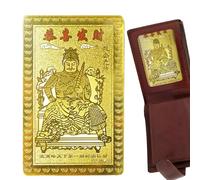 Chinese God, Chinese God | Women's and men's holder with gold talisman decoration for and