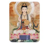 Chinese God Guanyin Waterproof Small Scale for Food 11lb/0.18oz, 5kg/5g Scale Kitchen with 4 Unit for Spices Espresso Meal Prep (Batteries not Included)