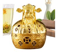 Chinese God Of Wealth Statue,God Of Wealth Figurine | Desktop Ornament for Home Hotel Yoga Room Patio Ceremony Church Temple Restaurants Family Friends Aromatherapy