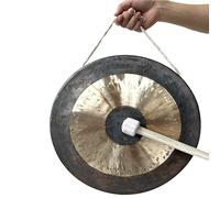 Chinese gongs Chau gong, Chinese Chau Gong Drummer Feng Shui Gongs for Large Song Dance Troupes Symphony Orchestra Singing Bowls,30cm