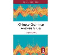 Chinese Grammar Analysis Issues
