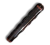 Chinese Guqin Musical Instrument For Beginners Handmade Raw Lacquer Old Fir Playing Grade Guqin Guqin for Performance (Color : 04)