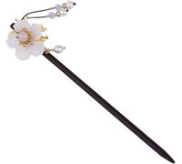 Chinese hair accessories,hair stick,Pearl Wood Hairpin Vintage Tassel Retro Hair Clips Chinese Hair Sticks Hair Combs for Women Chinese Sticks