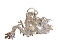 Chinese Hair Clip For Hot Girl Rhinestone Dragon Shape Hair Bullet Ponytail Hair Bullet Teen Girls