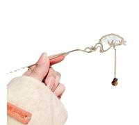 chinese hair pins for women, Ancient Style Bamboo Leaf Tassel Hairpin High-end Hairpin Hanfu Accessories
