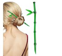 Chinese Hair Sticks,Bamboos Shape Hair Chopsticks for Women - Elegant Decorative Hairpin Bun Holder Headpieces for Women Teens Daily Use Tea Art Display Banquet Etiquette