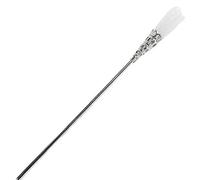 Chinese Hairpin Magnolia Flower and Tian Baiyu Sterling Silver Hairpin Ancient Wind Hairpin Hair Plate Ornaments