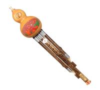 Chinese Handmade hulusi Professional Bamboo cucurbit flute Key C Ethnic Instruments gourd flute for Beginner Gourd Musical