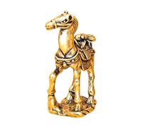 Chinese Horse Statue,Wealth and Success Animal Sculpture | Chinese Horse Figurine,for Office Desk Shelf Tabletop Table Decor