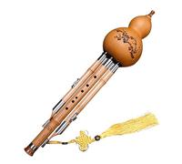Chinese Hulusi C Key Cucurbit Flute Chinese Handmade Gourd Flute With Knot And Box Play Professionally Gourd Instrument