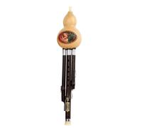 Chinese Hulusi Professional Cucurbit Flute C Key Gourd Flute Traditional National Gourd Instrument Gifts For Music Lovers