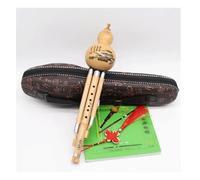 Chinese Hulusi Professional Cucurbit Flute With Carrying Box Gourd Flute For Adult Beginners Musical Amateurs Gourd Instrument