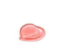 Chinese Ink Dish Calligraphy Tray Inkstone Brush Holder Four Treasures of The Study Painting Supplies(Red)