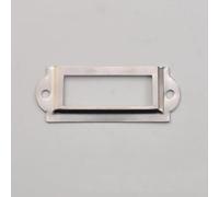 Chinese Iron Plate Antique Label Business Card Drawer Decorative Frame Gift Box Iron Frame Handle(4-10pcs)