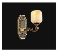 Chinese Jade Style Chaner - Elegant Living Room & Dining Villa Pendant Light, Duplex Hall Ceiling Fixture with 2 Heads Wall Lamp for Home Decor