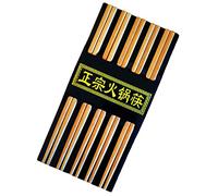 Chinese Japanese Sushi Sticks Bamboo Bamboo Set 20 Pieces (10 Pairs)