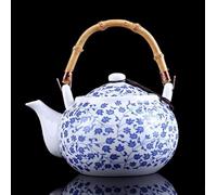 Chinese Jingdezhen Hand Painted Antique High Capacity teapot Blue and White Porcelain Ceramic Tea Pot - NO.22