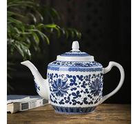 Chinese Jingdezhen Hand Painted Antique High Capacity teapot Blue and White Porcelain Ceramic Tea Pot - NO.33