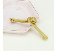 Chinese Knot Button Bead Frog Closure Buttons Fastener for DIY Cheongsam Cape Cloak Belt Clasp Clothing Sewing Accessories-Gold-3pair