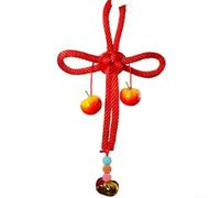 Chinese Knot Door Hanging Ornament For Festive Decor Featuring Traditional Patterns Woven From Grass And Cotton Rope Materials(B)