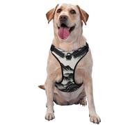 Chinese Landscape Painting Pet Traction Vest Vest Harness Dog Harness Medium Sized Dog Pet Supplies Outdoor Travel Dog Walking