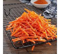 Chinese Latiao handmade spicy sticks 65g, spicy bar gift pack, mala strips, vegetarian, instant big gluten, hot slices, konjac shreds, Hunan specialty food, casual snacks (Spicy shreds,5pack)