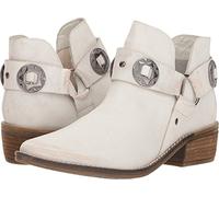 Chinese Laundry Women's Austin Ankle Boot, White Leather, 6 UK