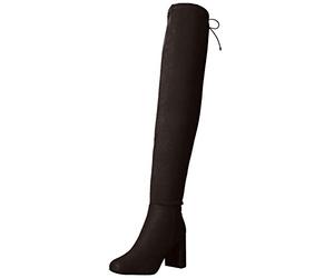 Chinese Laundry women's King Over the Knee Boot, Black Suede, 5 UK