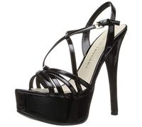Chinese Laundry Women's Teaser Platform Dress Sandal, Black Patent, 10 M US