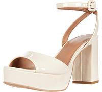 Chinese Laundry Women's Theresa Heeled Sandal, Bone Patent, 7 UK