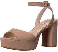 Chinese Laundry Women's Theresa Heeled Sandal, Dark Nude Suede, 5 UK