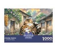 Chinese Li Hua Jigsaw Puzzles for Adults 1000 Piece with Letters on Back Educational Games Animal Challenging Game Creativity & Gift Giving 38x26cm/1000pcs